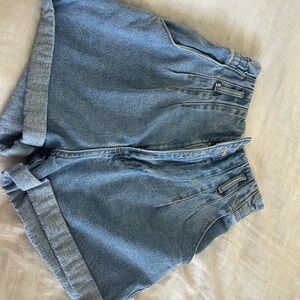Denim Blue Women's Shorts